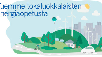 Korpela tukee tokaluokkalaisten energiaopetusta