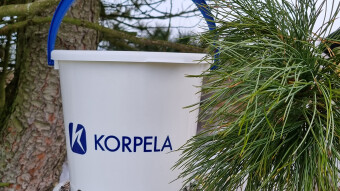 Korpela-ämpäreitä jaossa lintujen ruokintaan!
