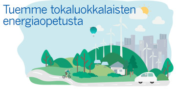Tuemme tokaluokkalaisten energiaopetusta 2021